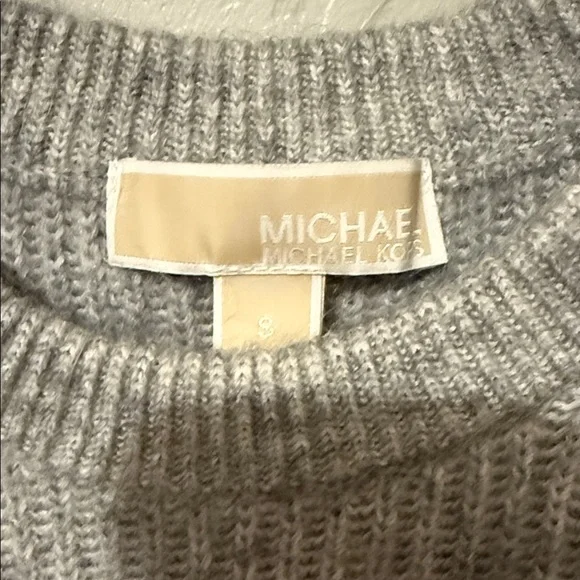 MICHAEL Michael Kors Gray Crewneck Sweater Small - Picture 2 of 9